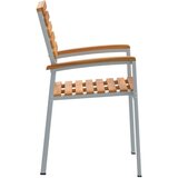  Vrtna stolica 4 pcs Smeđa 56 x 57 x 87 cm Čvrsto drvo akacije | shoptok.hr