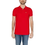 Tommy Hilfiger Polo majice kratki rokavi SLIM PLACKET DM0DM18312 Rdeča