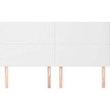  Posteljno vzglavje 4 kosa bel 80x5x78/88 cm umetno usnje, (20952434) | Shoptok.si