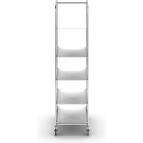 HelgeNyberg nivojski voziček za zaboje flex, dxšxv 670 x 463 x 1785 mm, nosilnost 200 kg | Shoptok.si