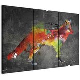 Slika - Forest Hunter (3 Parts) 90x60 Na talijanskom platnu | shoptok.hr