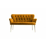 Atelier Del Sofa sofa dvosed paris gold metal mustard Cene