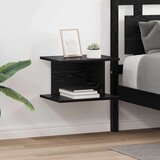 Nočna omarica 2 pcs Črna Orehovina 40 x 30 x 25 cm, (5000136988) | Shoptok.si