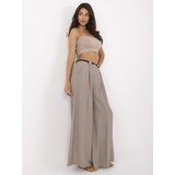 Italy Moda Trousers-MI-SP-A2476.95-dark beige | Shoptok.si