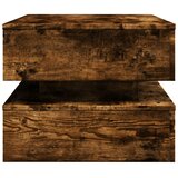 Stolić za kavu s LED svjetlima boja hrasta 90 x 50 x 40 cm | shoptok.hr