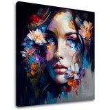  Dizajnerski ukras na platnu Nebo u očima Popust 30 % 70x70 cm | shoptok.hr