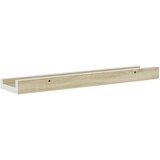  Zidne police 4 kom bijele i boja hrasta sonome 40 x 9 x 3 cm | shoptok.hr