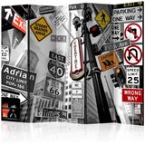  Paravan u 5 dijelova - New York Signs II [Room Dividers] 225x172 | shoptok.hr