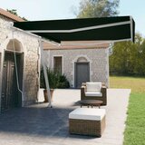 Samostojeća tenda na ručno uvlačenje 400 x 350 cm antracit Cijene