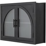 Bloomingville Crna viseća vitrina od masivne jele 62x49x23 cm Lario – | shoptok.hr