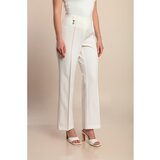 Fenzy Elegantne Hlače Za Veće Veličine, Krem | shoptok.hr