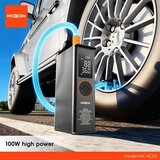 Multifunkcionalna pumpa i strarter sa poer bankom MOXOM MX-AC05 crni | Eponuda.com