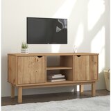 vidaXL TV omarica 113,5x43x57 cm trdna borovina Cene