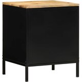  Noćni ormar s ladicama 2 pcs Smeđa i crna 40 x 35 x 50 cm | shoptok.hr
