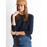 BASIC Feel Good Blouse-RV-BZ-4661.43P-navy blue | shoptok.hr