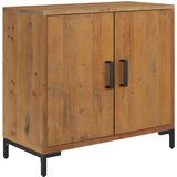  Komoda smeđa 75 x 35 x 70 cm od masivne borovine | Eponuda.com