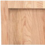  Stenska polica svetlo rjava 40x40x(2-6) cm trdna hrastovina | Shoptok.si