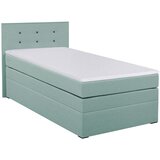MID.YOU BOXSPRING POSTELJA 90 cm x 200 cm , tekstil, leseni material metino zelena | Shoptok.si