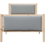  Konstrukcija postelje Svetlo siva 100 x 200 cm blago, (5000084648) | Shoptok.si