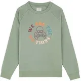 Scalpers Sweater majica 'Company' zelena melange / miks boja