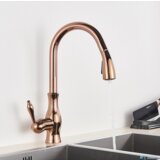  Elegantna izvlečna armatura | pipa EYN KZI5517 - Bakrena | Shoptok.si