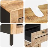  Set ormarića za kupaonicu 3 kom. Prirodna 38 x 33 x 160 cm | Eponuda.com