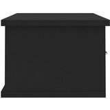  Polica s ladicama crna 60x26x18 5 cm konstruirano drvo | shoptok.hr