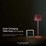  LED prigušiva punjiva stona lampa LED/2,7W/5V 3000-6000K 1800 mAh braon | Eponuda.com