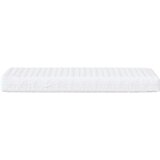  Dnevni krevet s madracem svjetlosivi 100 x 200 cm od tkanine | shoptok.hr