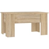  Stolić za kavu boja hrasta 79 x 49 x 41 cm konstruirano drvo | Shoptok.si