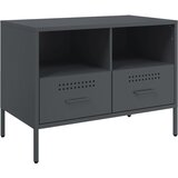 Maison Chic TV omarica - TV stojalo - Televizijska omarica antracit 68x39x50,5 cm jeklo, (21700478) Cene