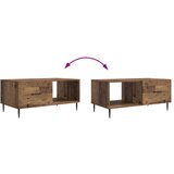  Stolić za kavu Staro drvo 90 x 50 x 40 cm Konstruirano drvo - Staro drvo | shoptok.hr