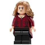 Lego Super Heroes sh0897 The Scarlet Witch (Wanda Maximoff) - Plain Legs, Medium Nougat Hair, Dark Red Cloth Skirt