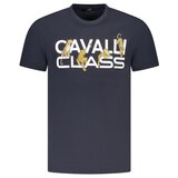 Cavalli Class Muška Majica Kratkih Rukava Plava | shoptok.hr