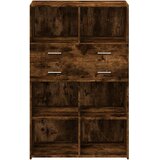 Visoka komoda boja hrasta 80 x 42,5 x 124 cm konstruirano drvo | shoptok.hr