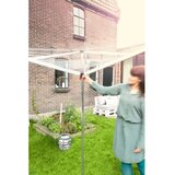 Brabantia Vrtno stojalo za sušenje perila v srebrni barvi 30 m Essential – | Shoptok.si