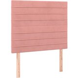 Maison Chic Posteljno vzglavje - Vzglavna omarica 2 kosa roza 90x5x78/88 cm žamet, (22078115) | Shoptok.si