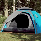  The Living Store Šotor za kampiranje za 4 osebe moder za hitro postavitev - Šotor Za Kampiranje, (21487647) | Shoptok.si
