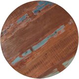 Barska miza iz trdnega predelanega lesa 75x(76-110) cm | Shoptok.si
