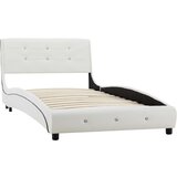 Furnova Posteljni okvir belo umetno usnje 90x200 cm, (21937413) | Shoptok.si