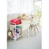 YAMAZAKI Bijeli metalni regal na kotačima 42x60 cm Tower – | shoptok.hr