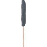 vidaXL LED Postelja S Klobuki Temno Siva 90 cm Žamet | Shoptok.si