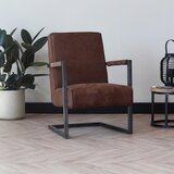 MID.YOU FOTELJ, rjava kovina, tekstil | Shoptok.si