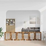  Vrata za pse z stojali 6 pcs Dimljen hrast 60 x 80 cm, (5000232744) | Shoptok.si