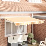 vidaXL Tenda za zamenjavo za okvir 3.5x2 m Rumena in bela Cene