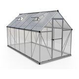 PALRAM Rastlinjak Palram Hybrid (d 370 x š 185 x v 208 cm, srebrna) | Shoptok.si