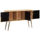 vidaXL Komoda 120x30x75 cm trden mangov les | Shoptok.si