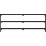  Konzolna stolica Crni hrast 200 x 29 x 75 cm | shoptok.hr