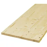 EXCLUSIVHOLZ Masivna drvena lijepljena ploča (Smreka/jela, 2.500 x 300 x 18 mm)
