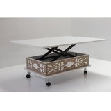 Hanah home Sto za dnevnu sobu Adt 90x40x60 cm, Bijeli | Eponuda.ba